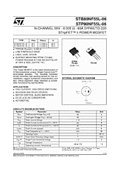 DataSheet STB80NF55L-06 pdf